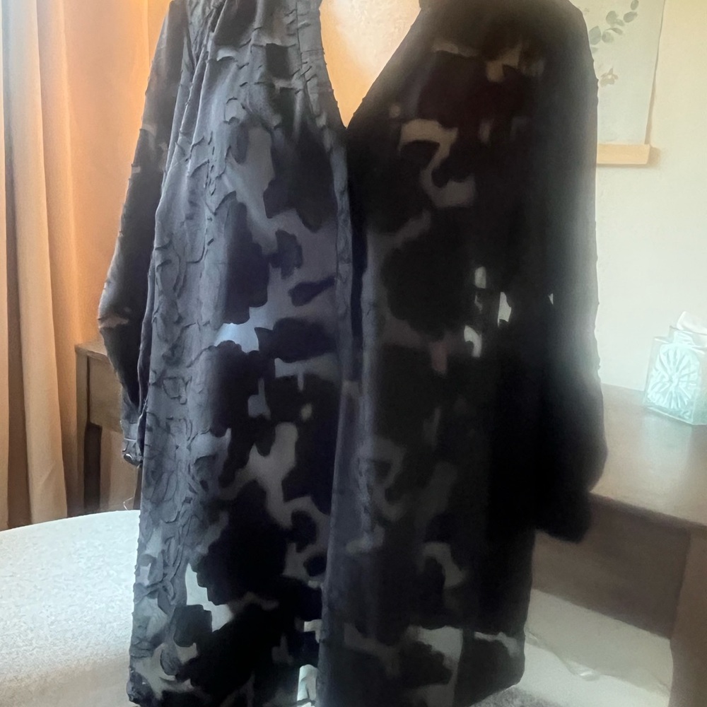 Torrid Black Harper Blouse